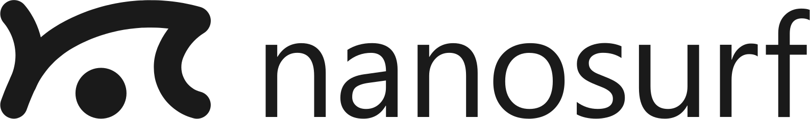 Nanosurf 로고